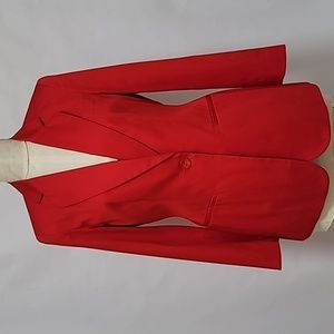 Red Vintage Fitted Jacket by The Works at Saks Fifth Avenue